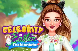 image bg Celebrity Easter Fashionista