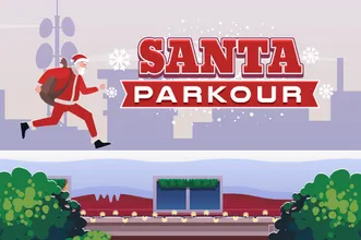 image bg Santa Parkour