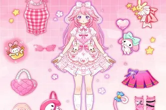 image bg Idol Livestream: Doll Dress Up