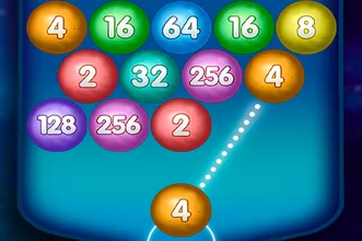 image bg Number Bubble Shooter