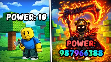 image bg Obby: Chop Trees in the Forest