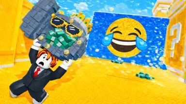 image bg Obby Saves Brainrots from Tsunami